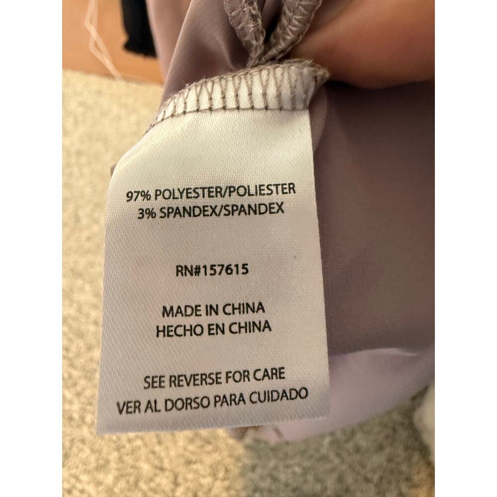 Beautiful Purple Dress By Nicole Miller Size Medium - Picture 5 of 6
